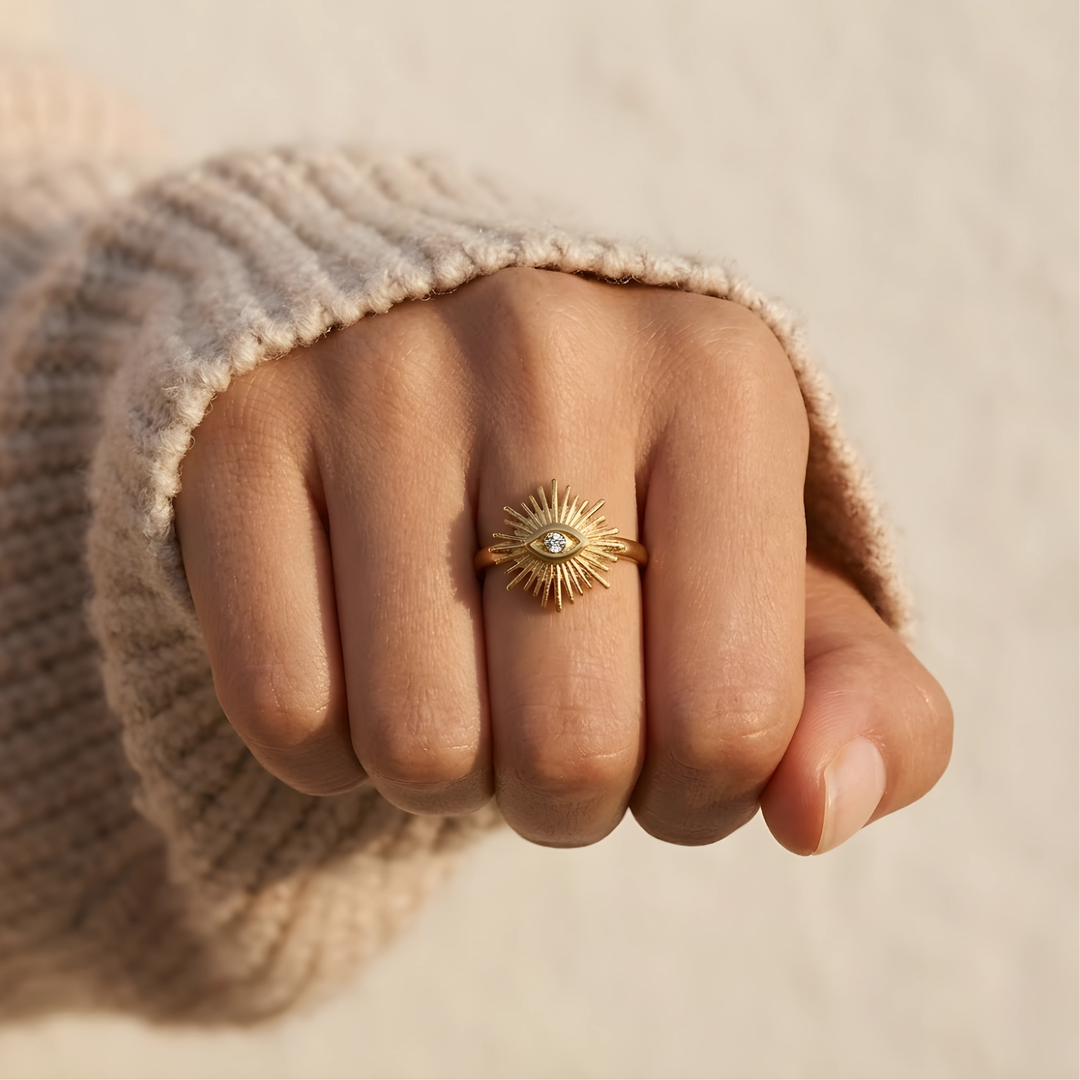 Bague Œil Doré