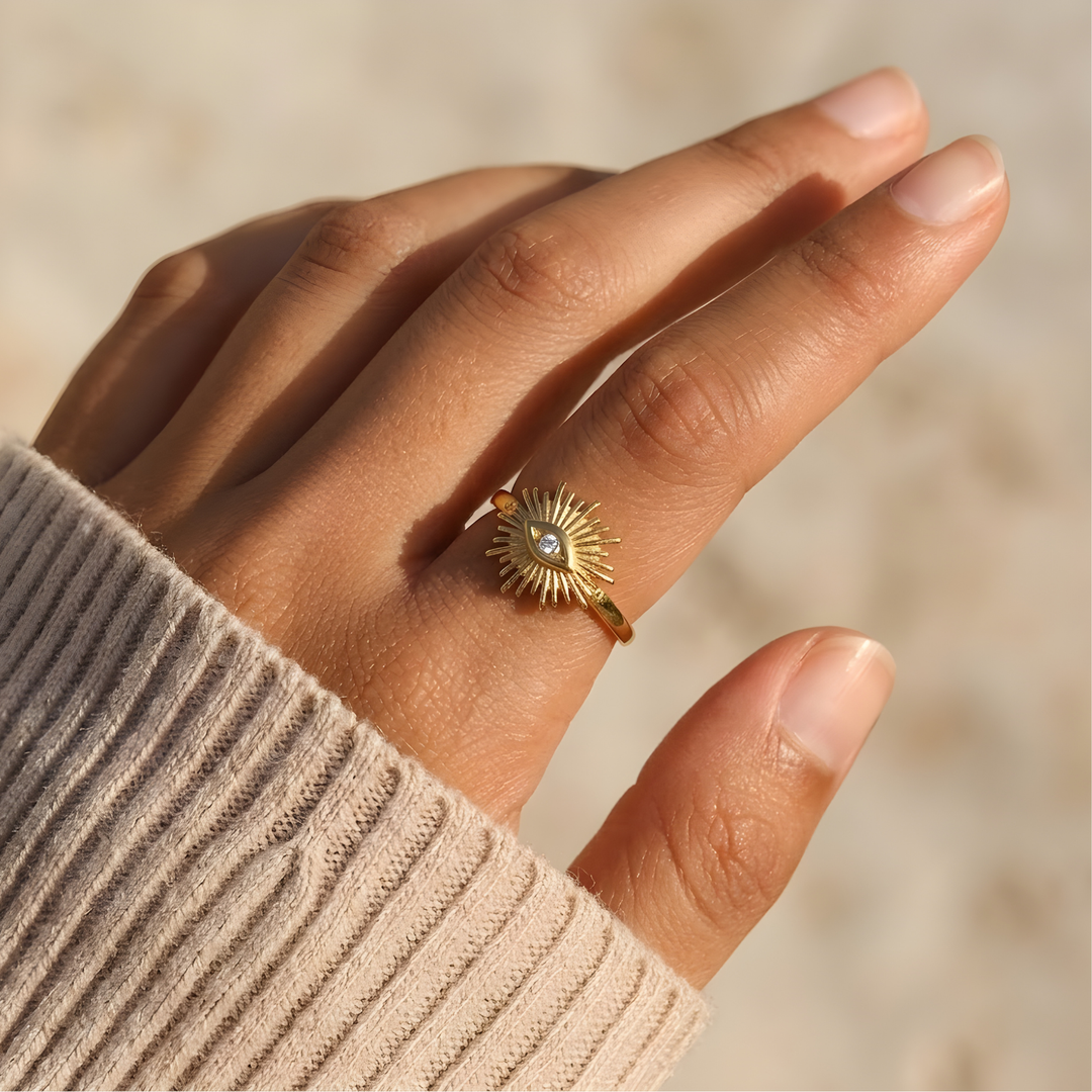Bague Œil Doré