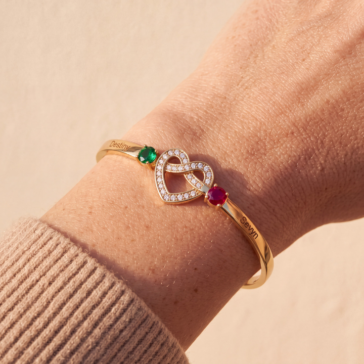 Bracelet Cœur Éternel – Personnalisé
