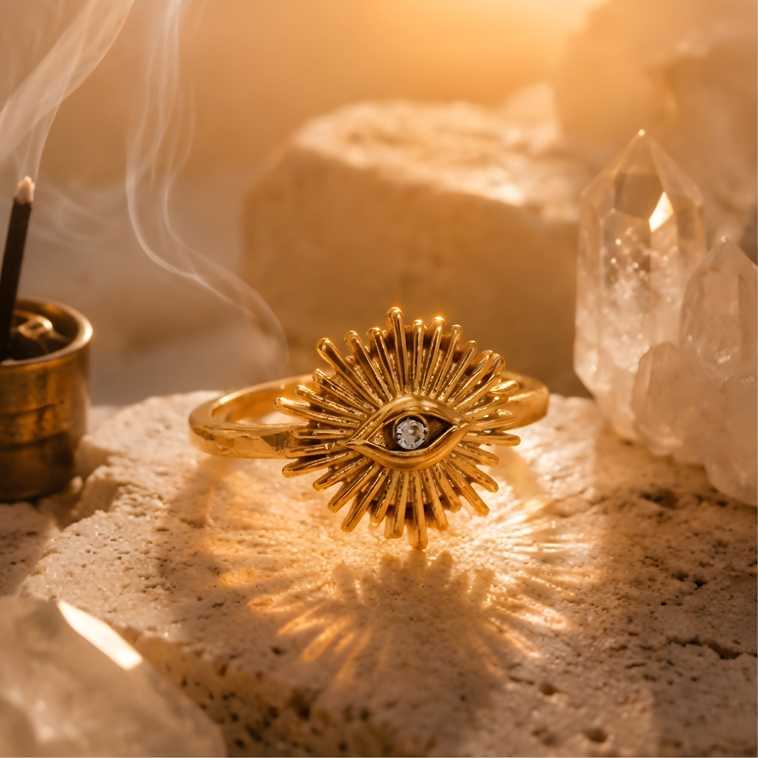 Bague Œil Doré