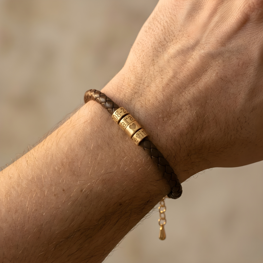 Bracelet Le Meilleur Papa – Personnalisable