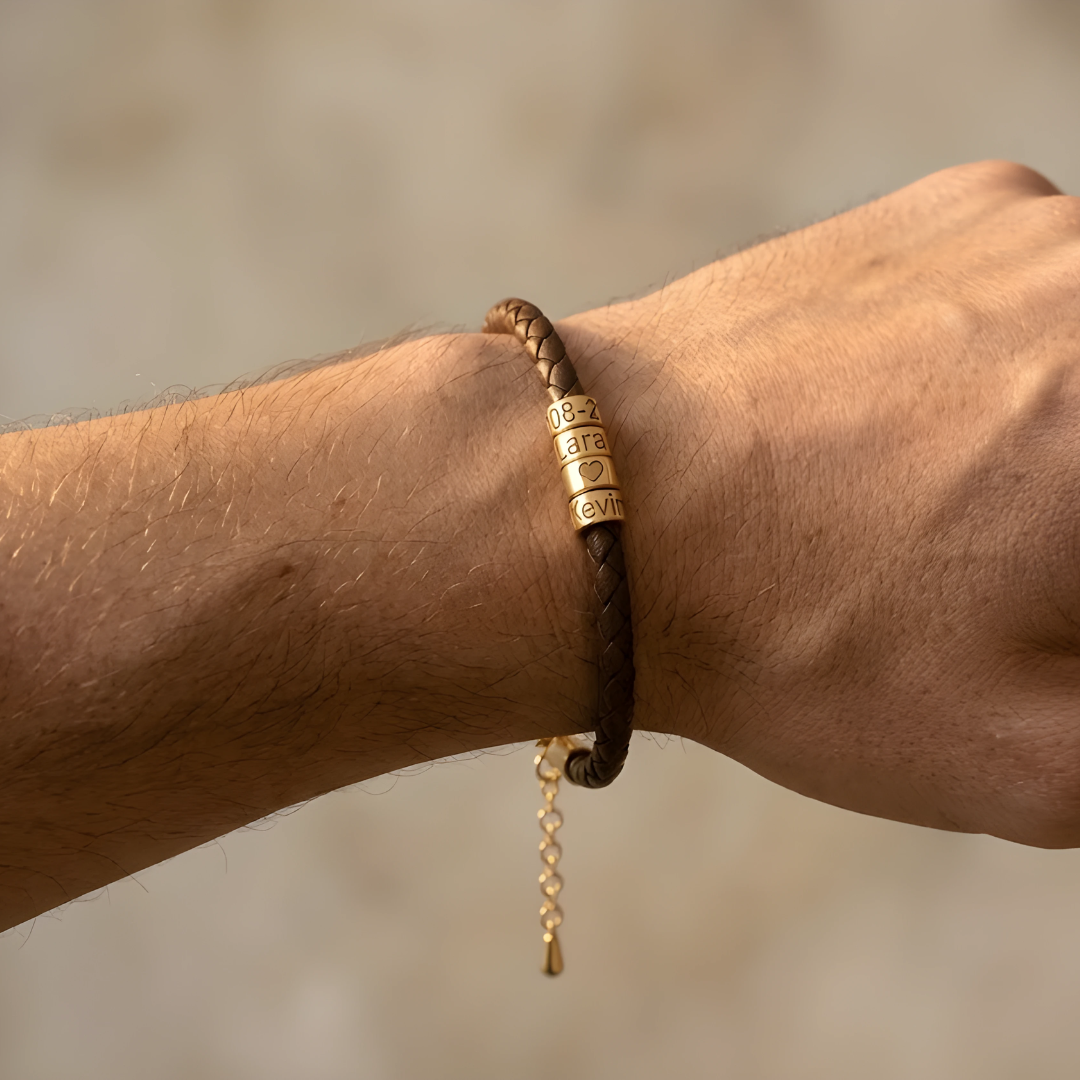 Bracelet Le Meilleur Papa – Personnalisable