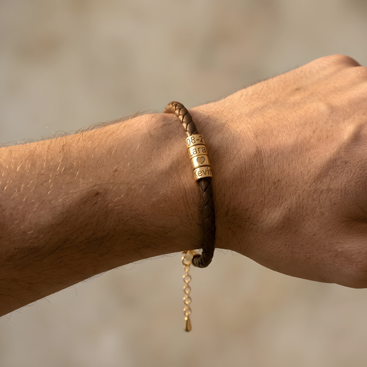 Bracelet Le Meilleur Papa – Personnalisable