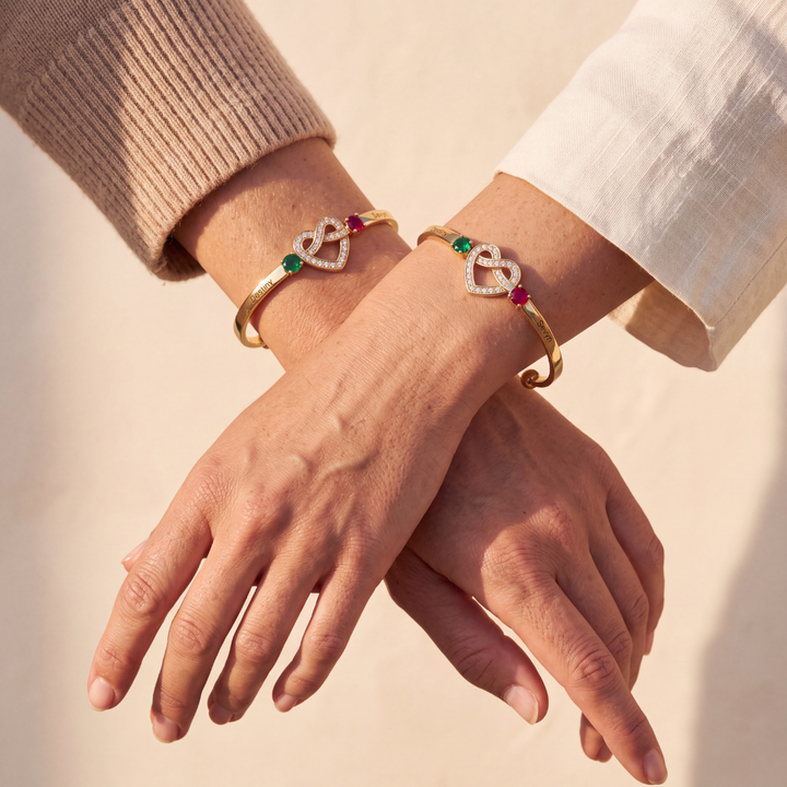 Bracelet Cœur Éternel – Personnalisé