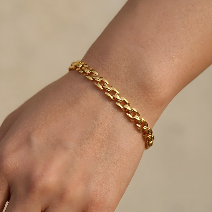 Bracelet Nœud Doré – Mère & Fille