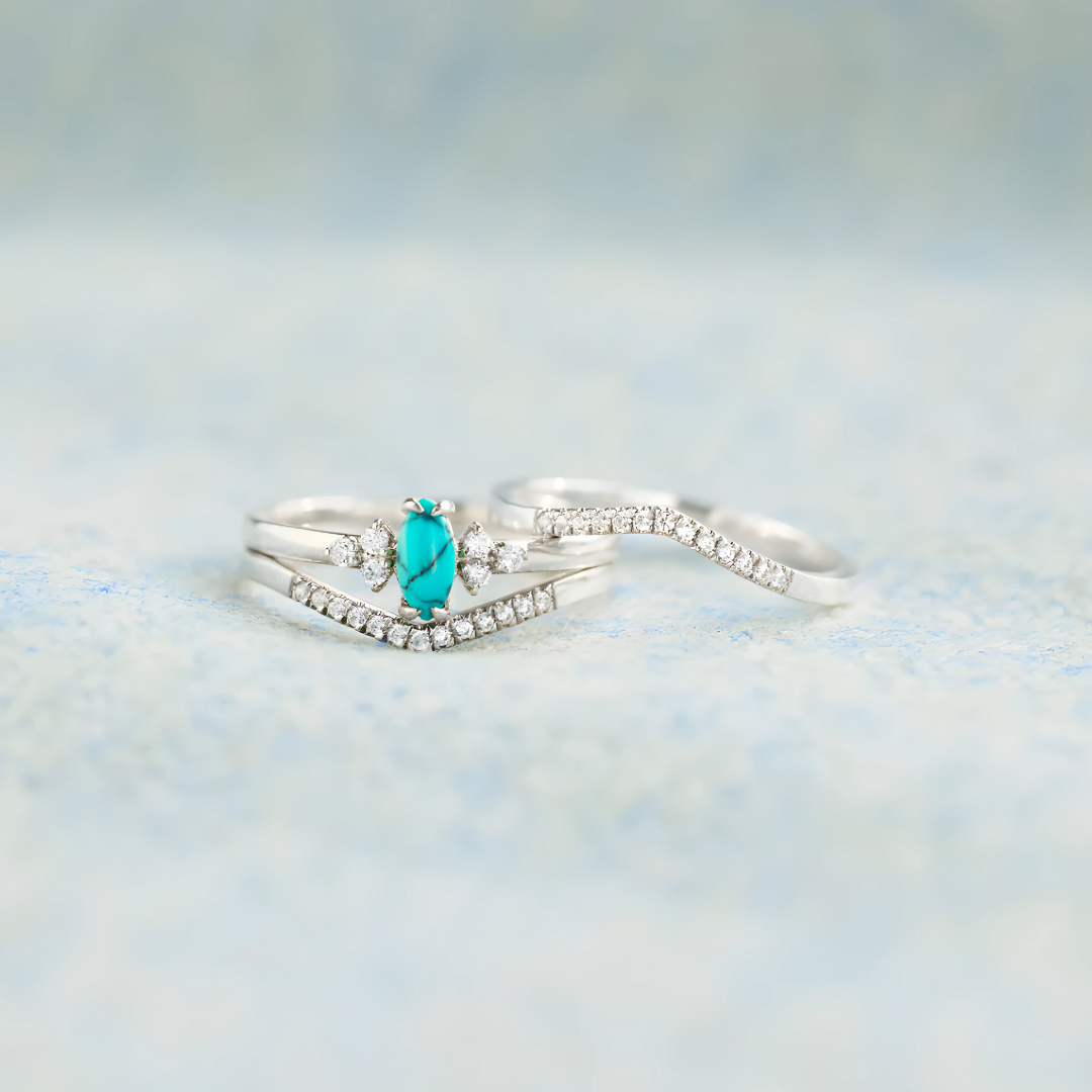 Set Double Âme Turquoise