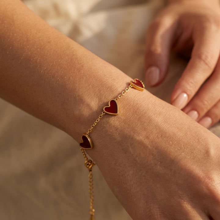 Bracelet Amour Rouge