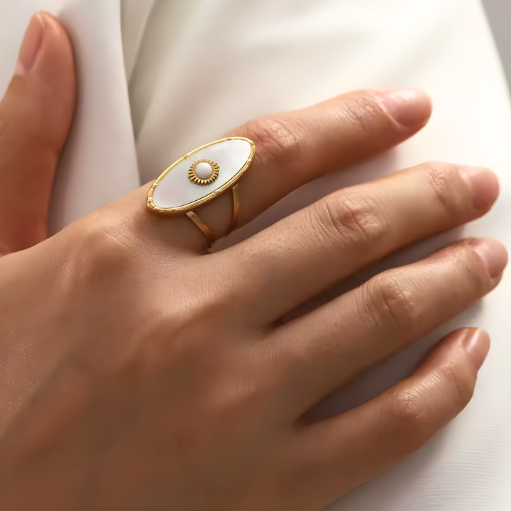 Bague Talisman Nacre