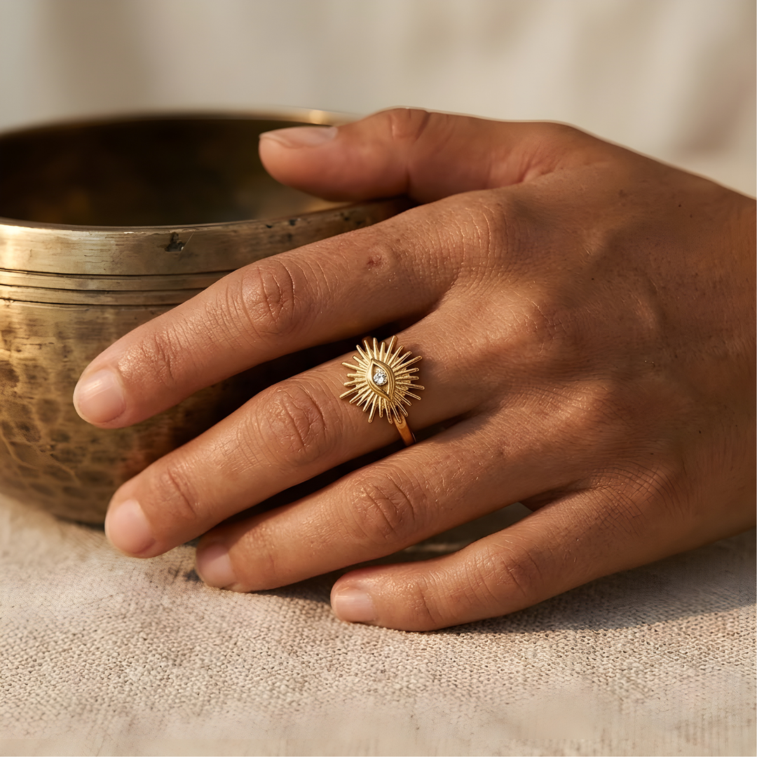 Bague Œil Doré