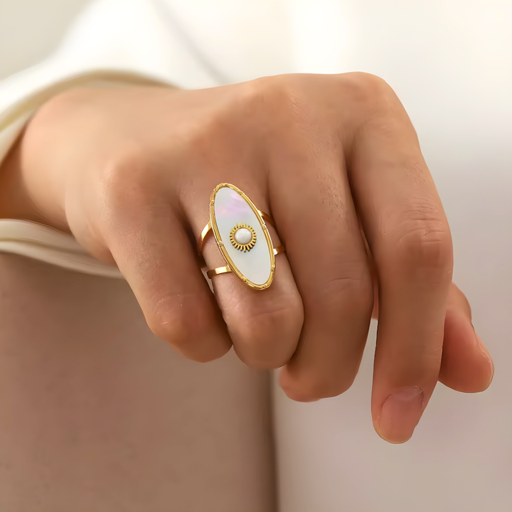 Bague Talisman Nacre