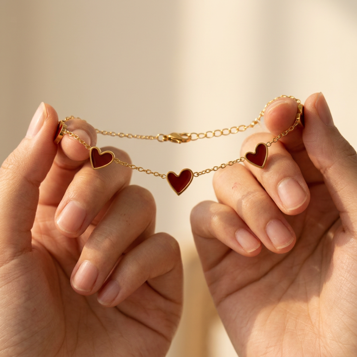 Bracelet Amour Rouge