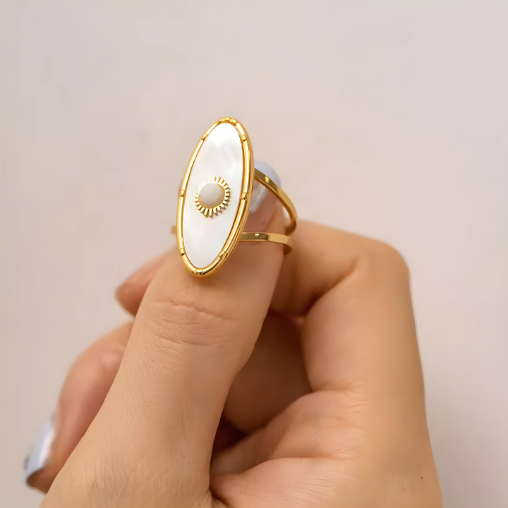 Bague Talisman Nacre