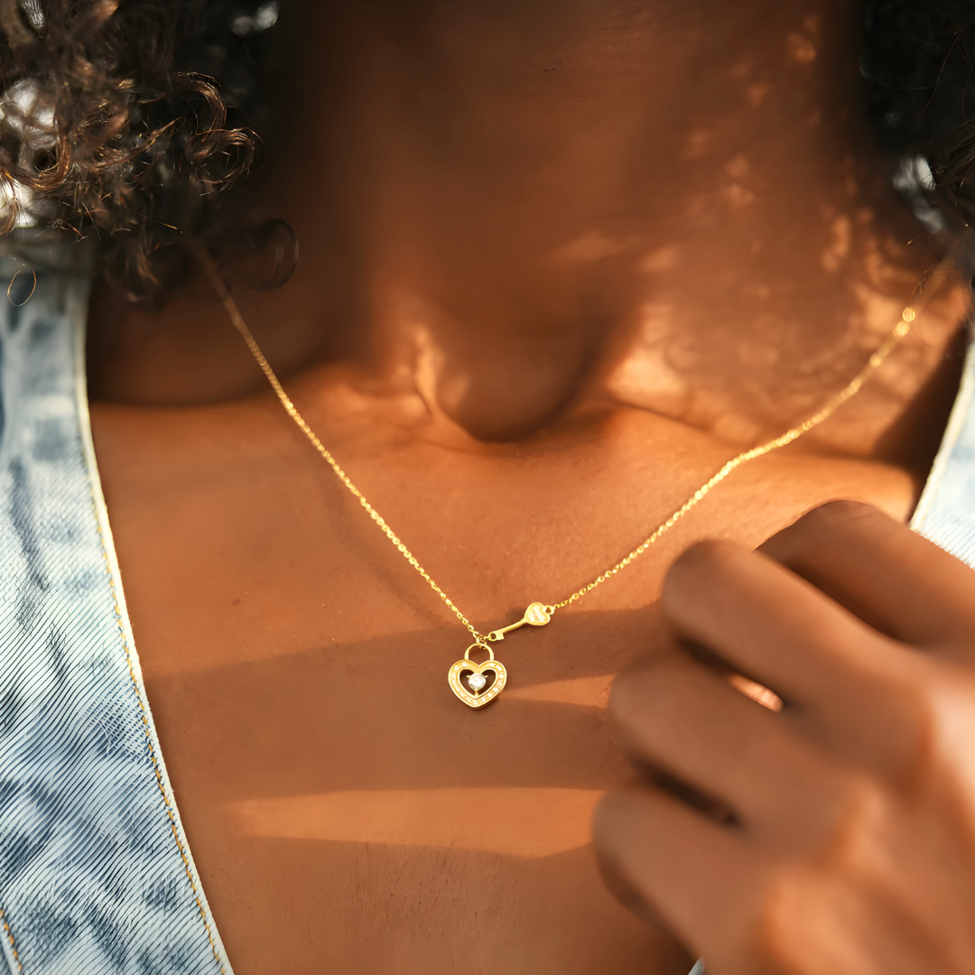 Collier Clé de Mon Cœur