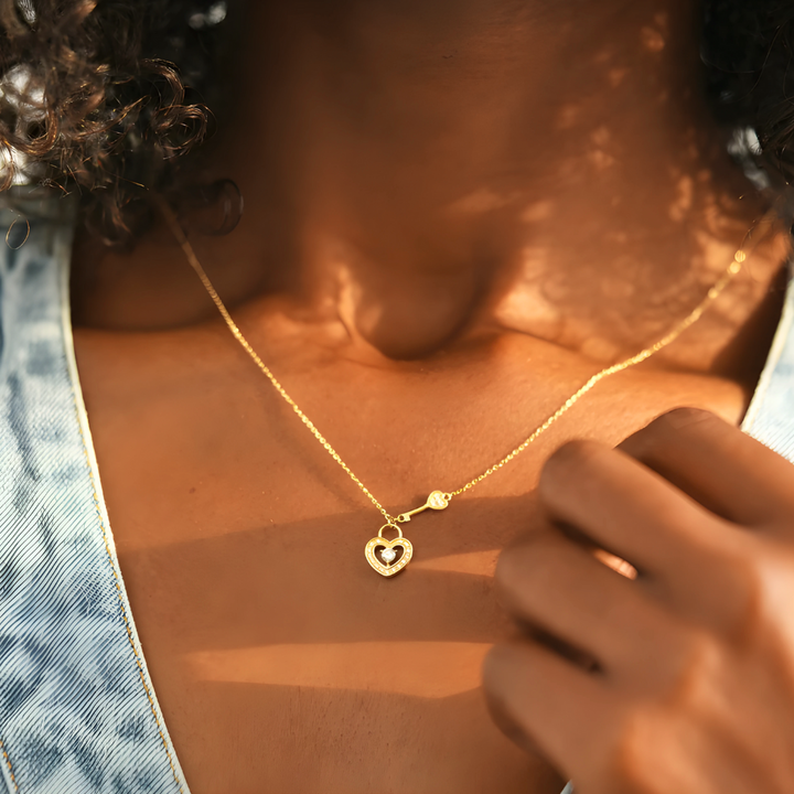 Collier Clé de Mon Cœur