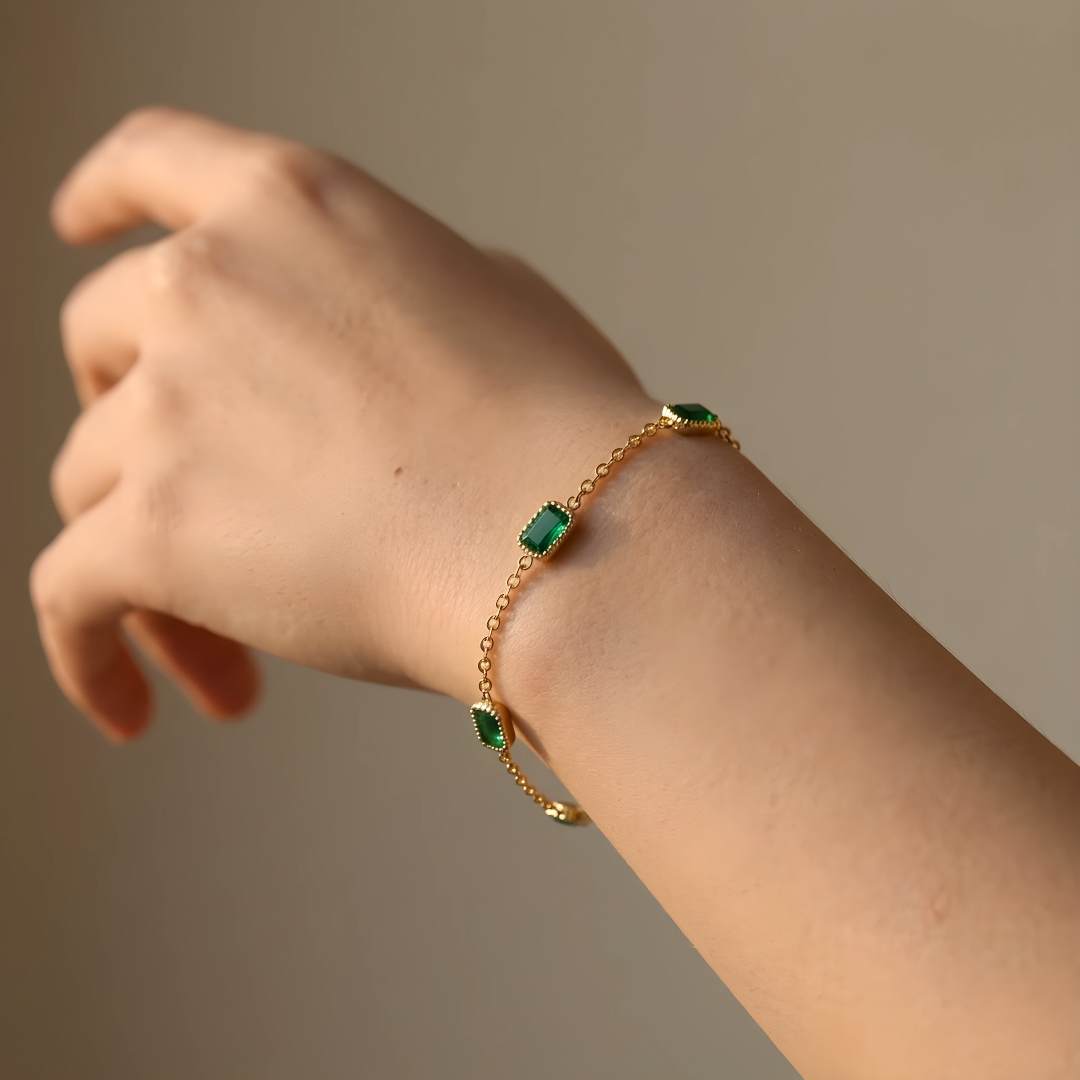 Bracelet Émeraude