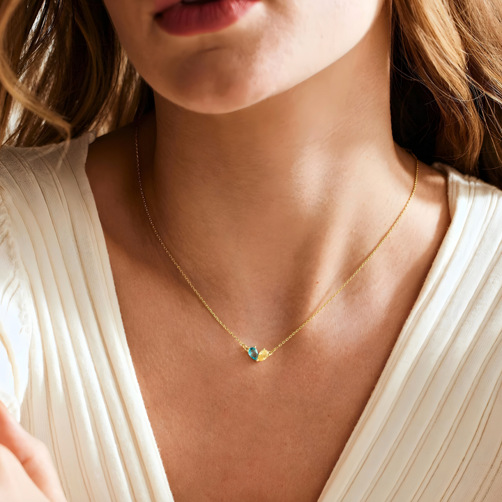 Collier Âmes Jumelles