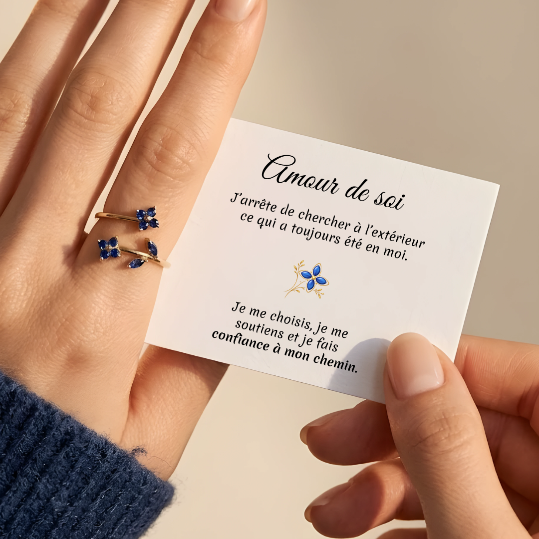 Bague Flora Saphir