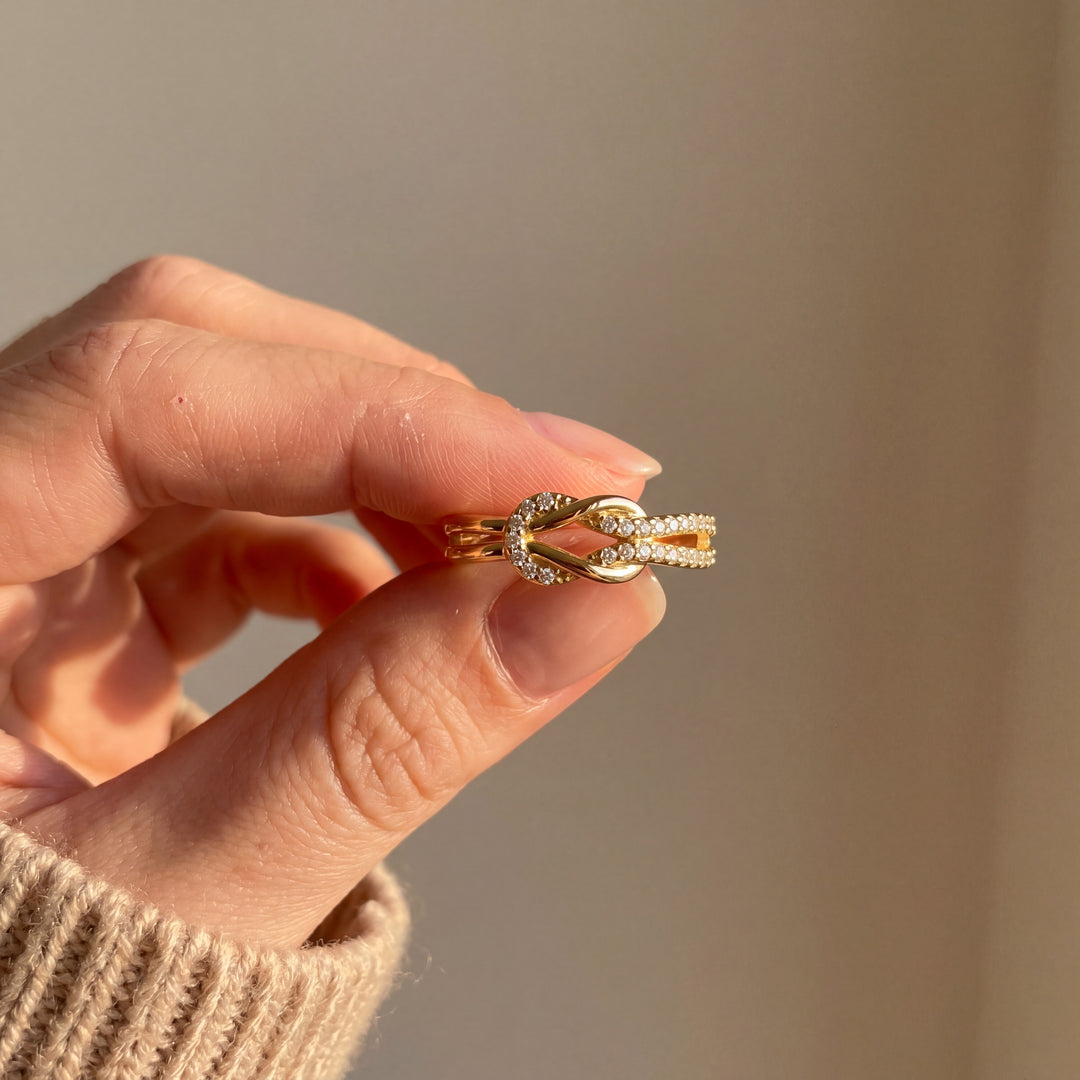 Bague Nœud Éternel