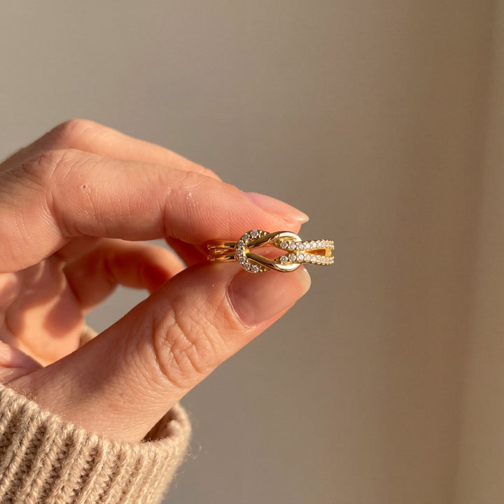 Bague Nœud Éternel