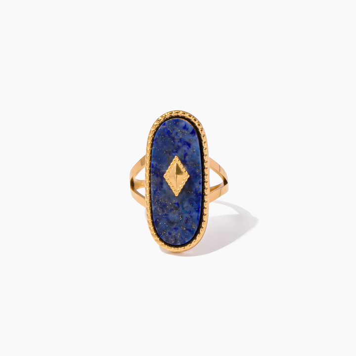 Bague Amulette – Lapis-Lazuli