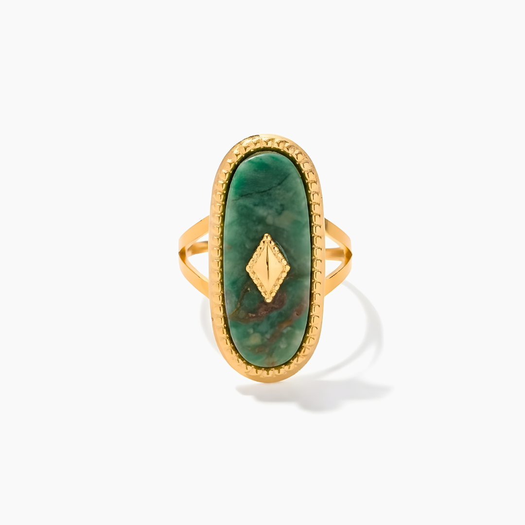 Bague Amulette Jade