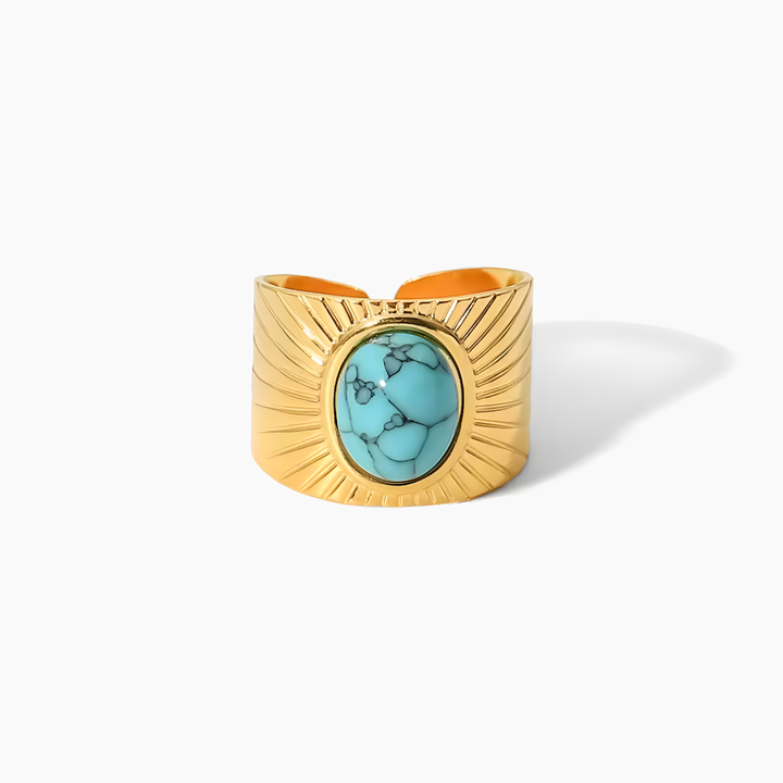 Bague Amulette – Turquoise
