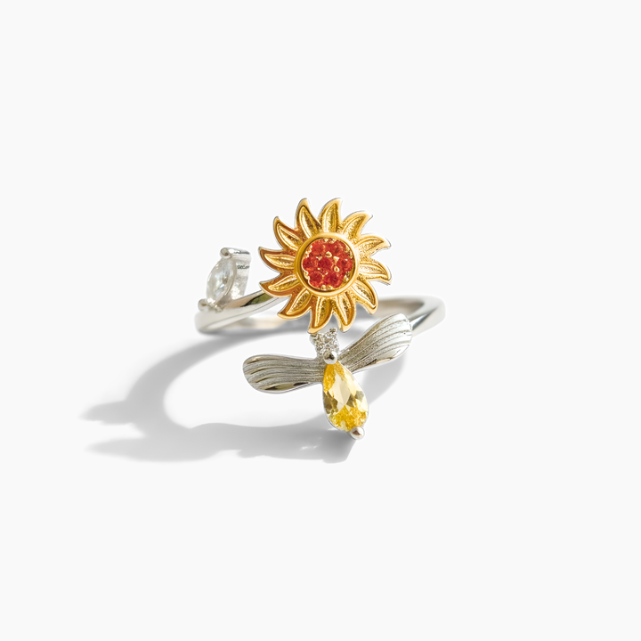 Bague Tournesol – Amour et Amitié