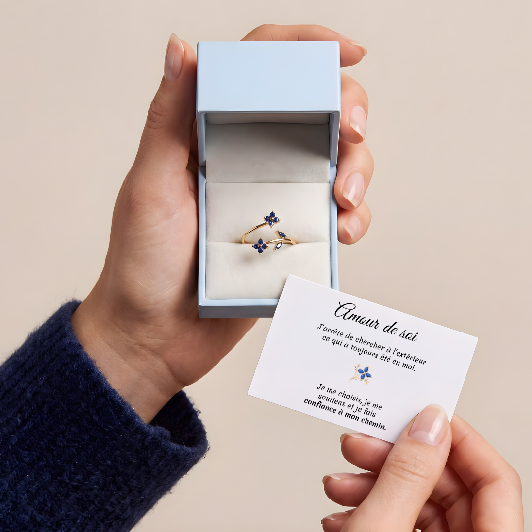 Bague Flora Saphir