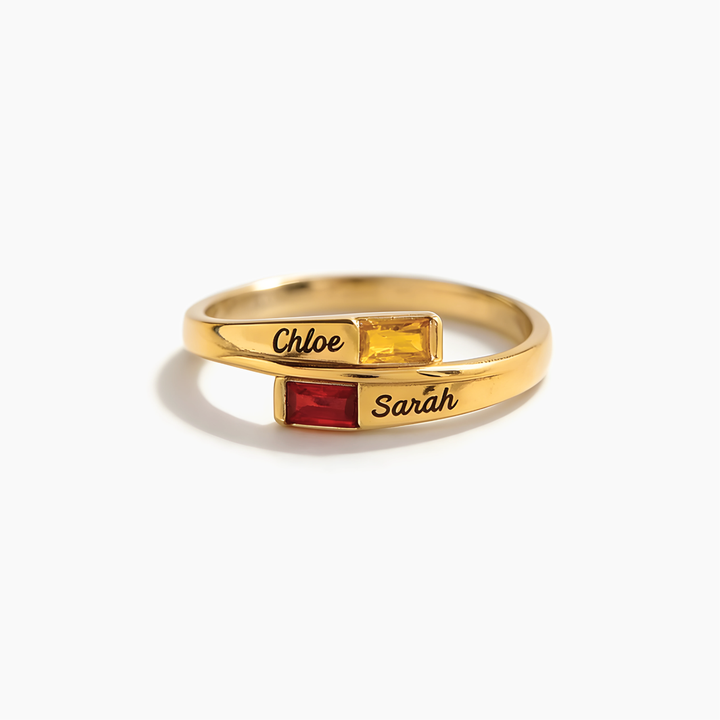 Bague Le Jour de Ton Arrivée – Personnalisée