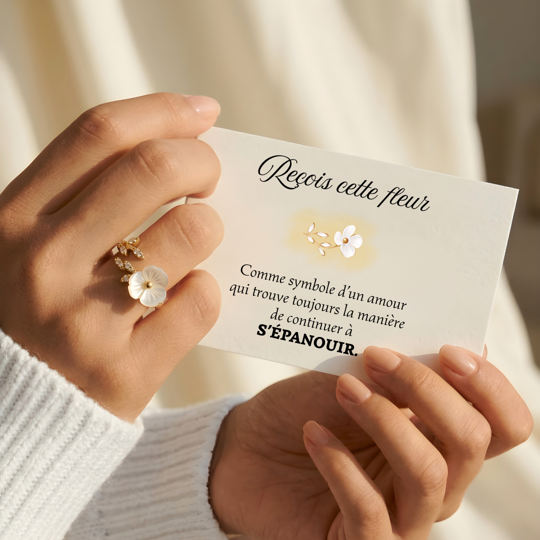 Bague Amour qui Fleurit