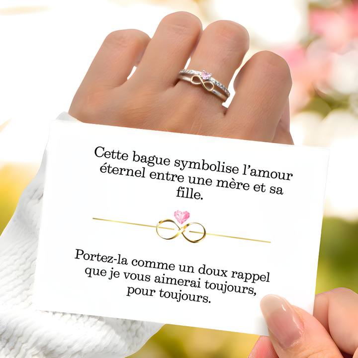 Bague Éternelle Infinity - Mère & Fille