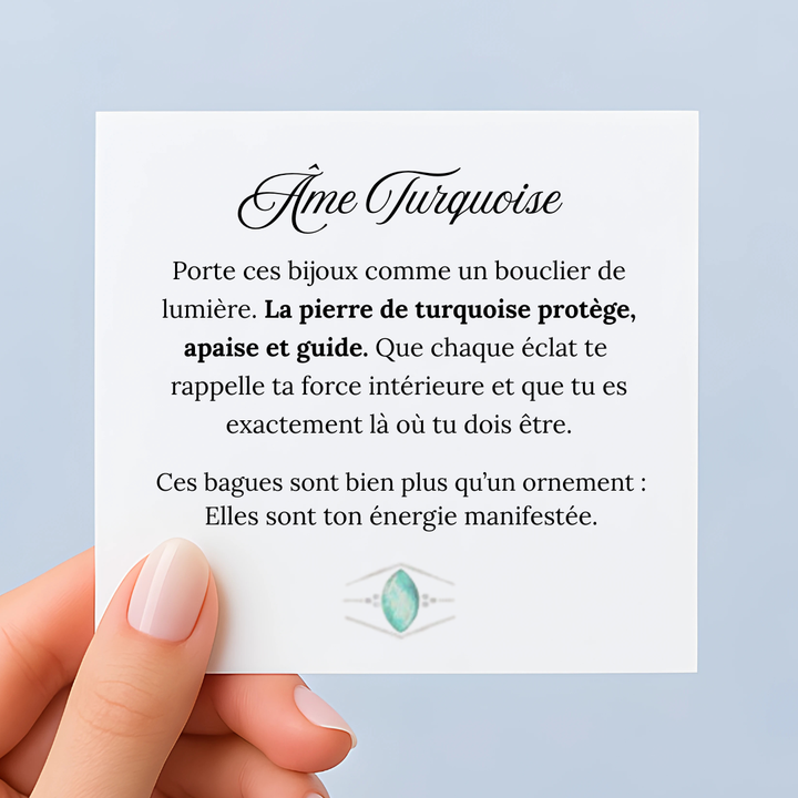 Set Double Âme Turquoise