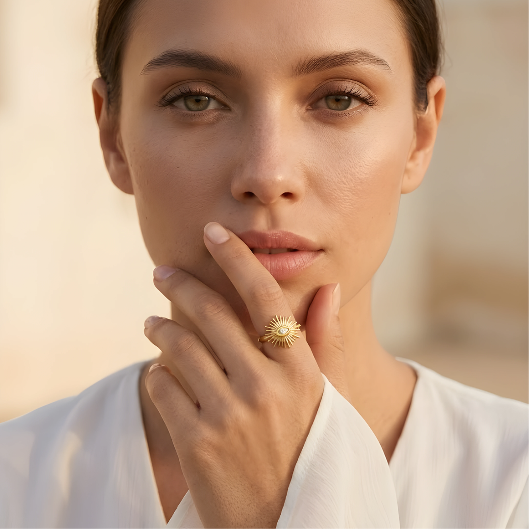 Bague Œil Doré