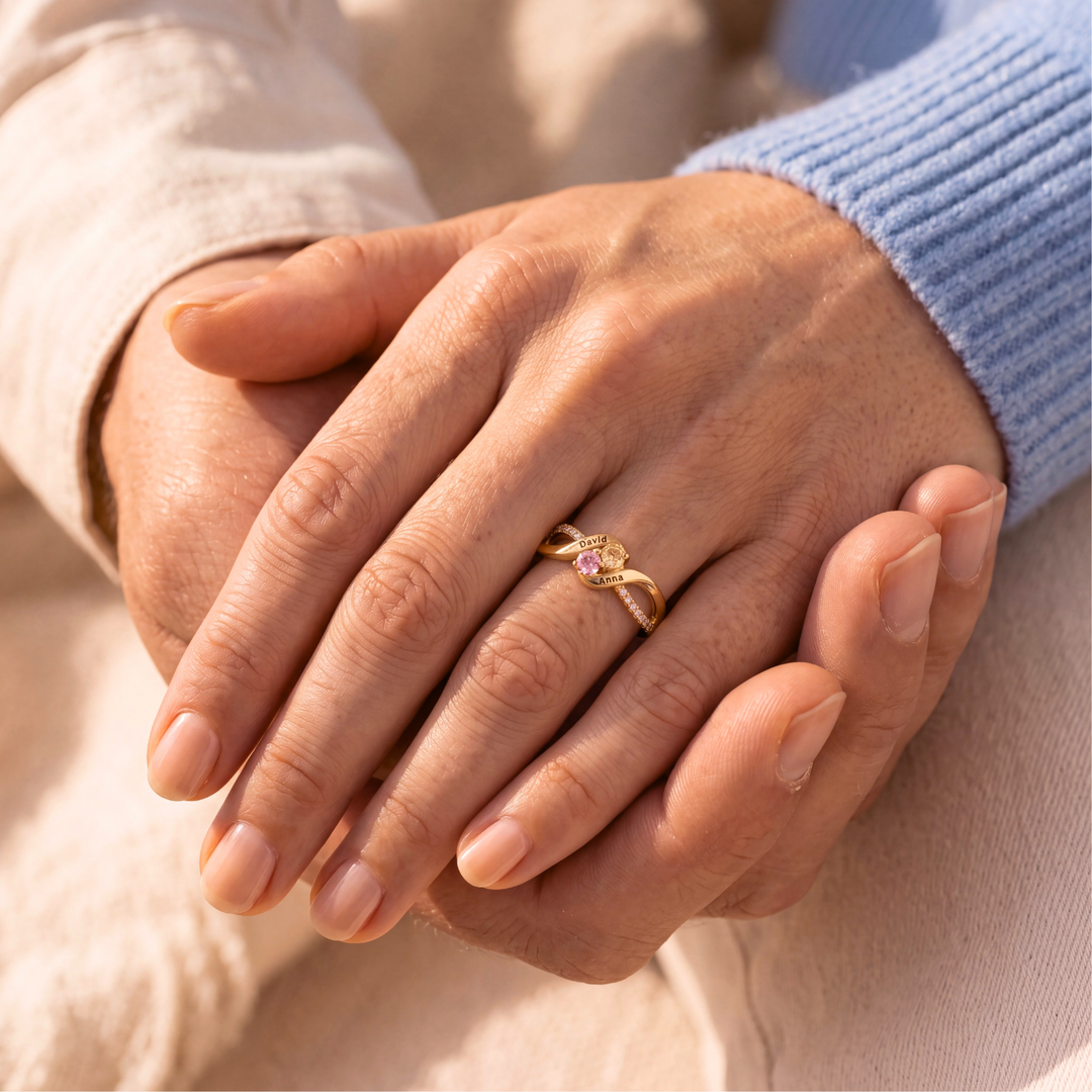 Bague Mon Tout – Personnalisée
