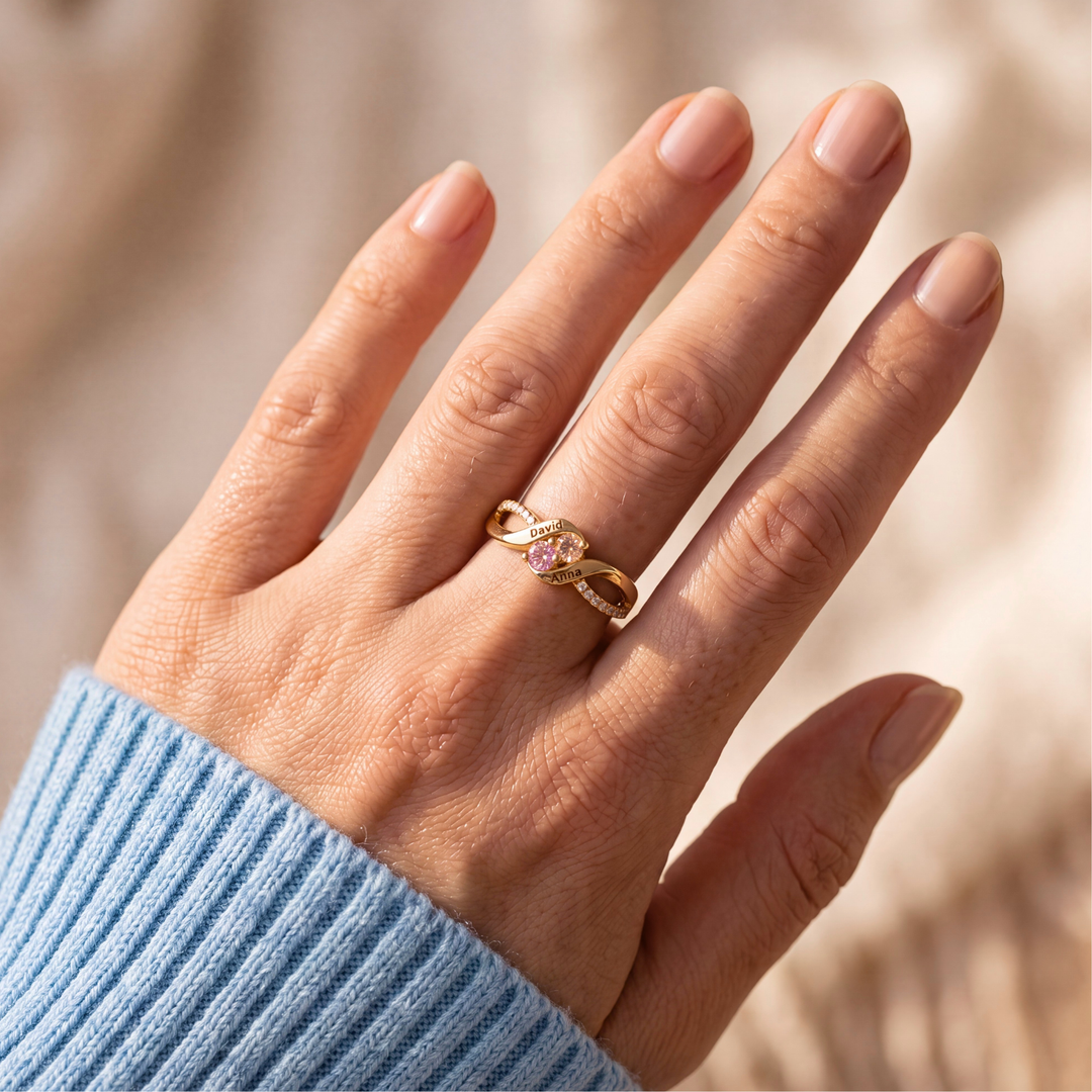 Bague Mon Tout – Personnalisée