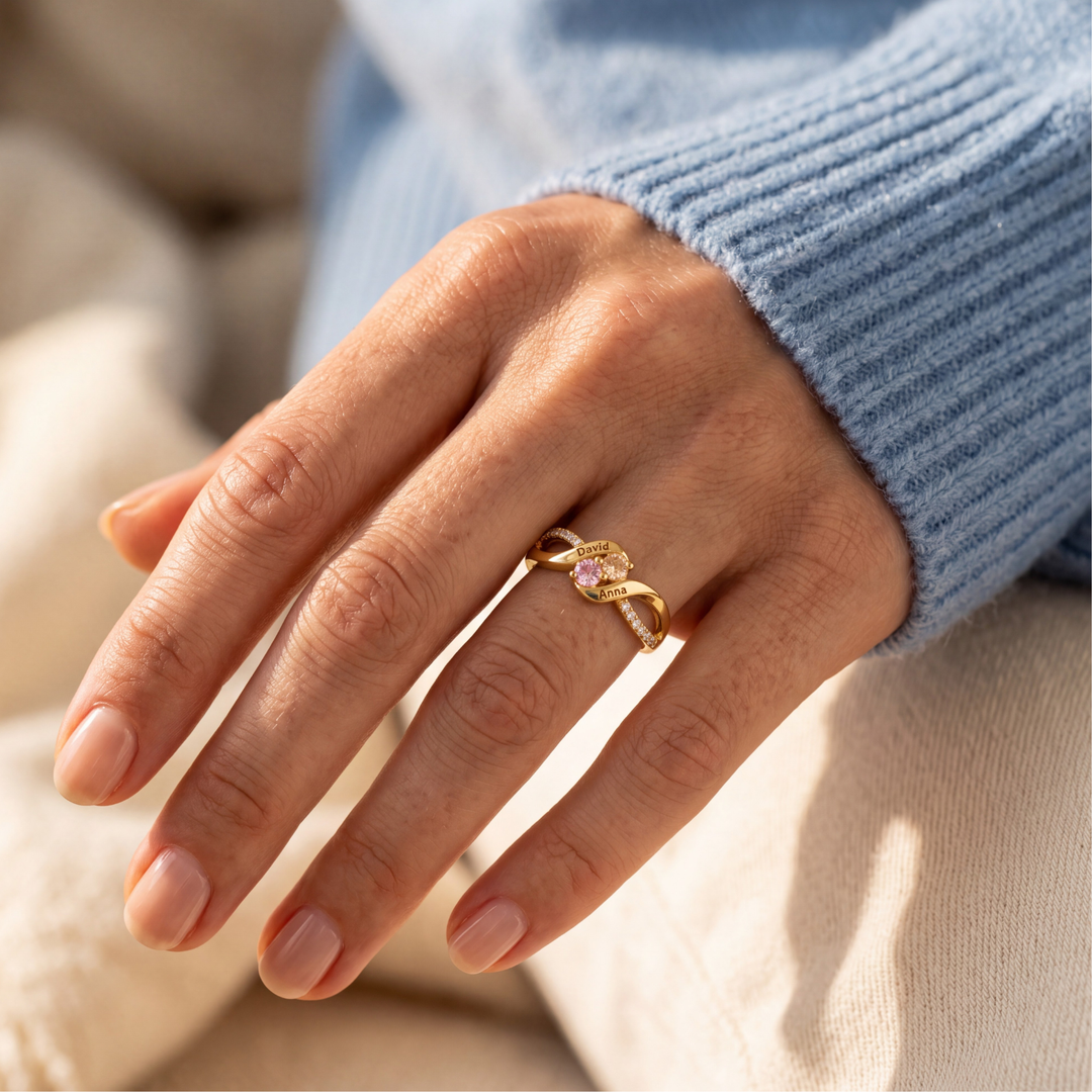 Bague Mon Tout – Personnalisée
