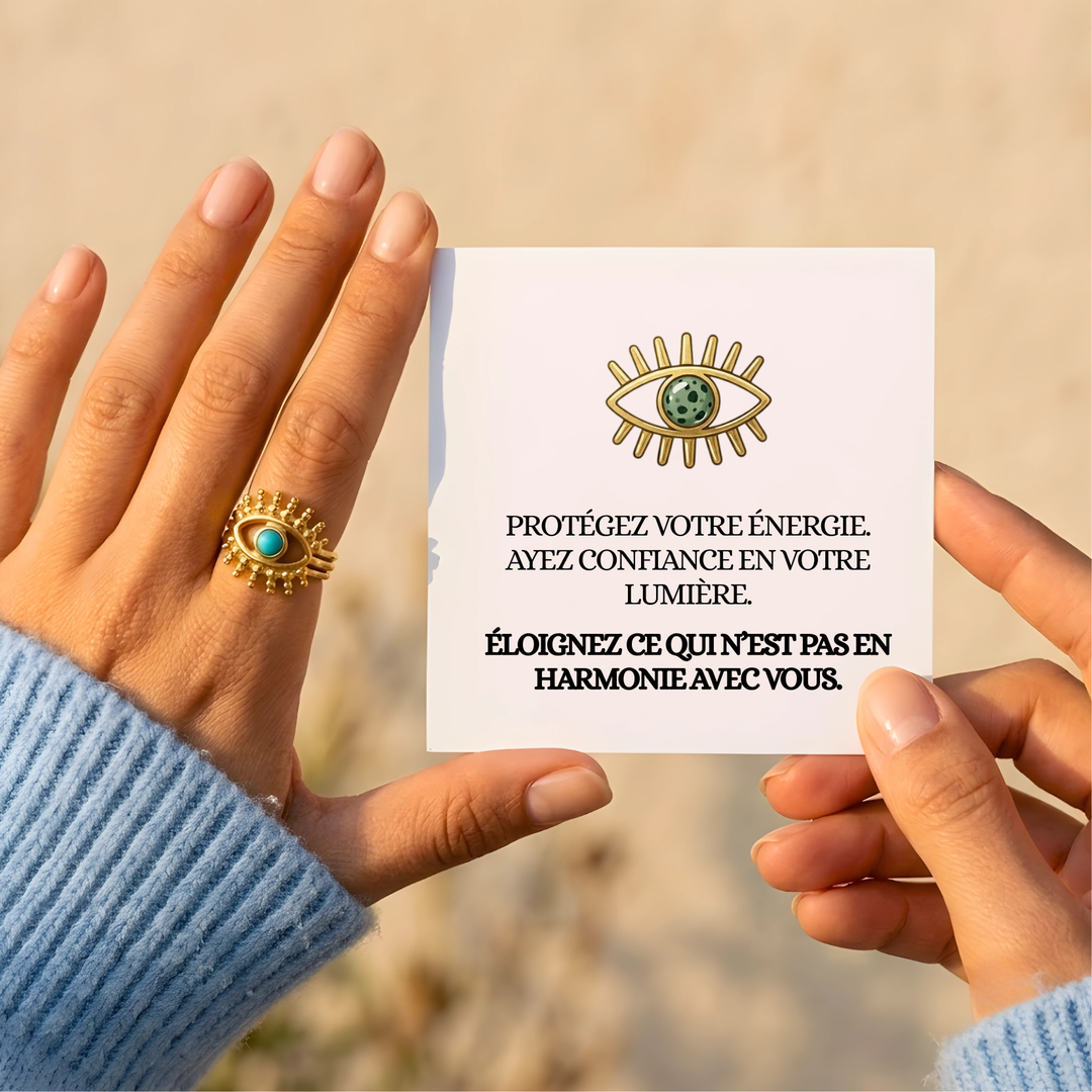 Bague Amulette Protectrice