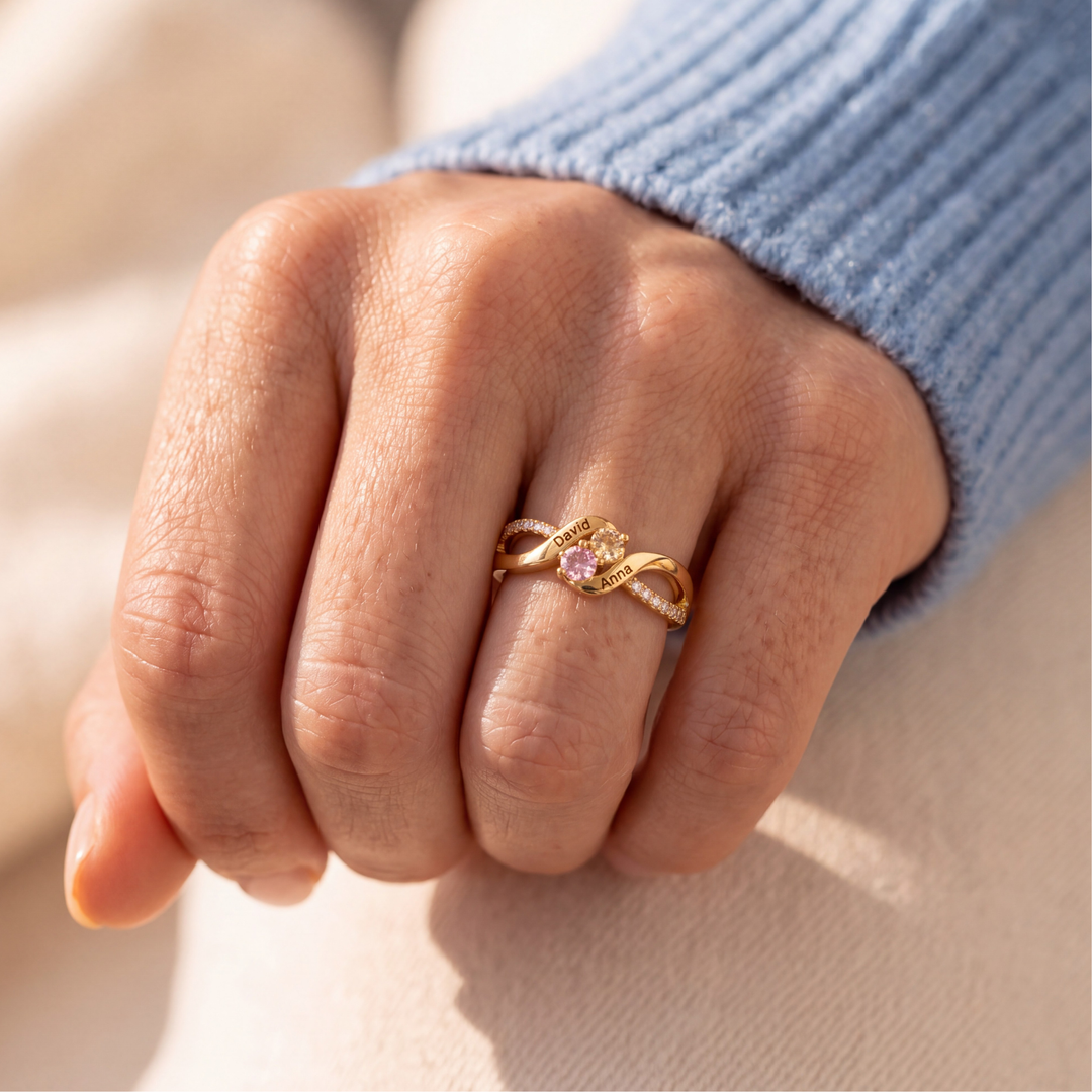 Bague Mon Tout – Personnalisée
