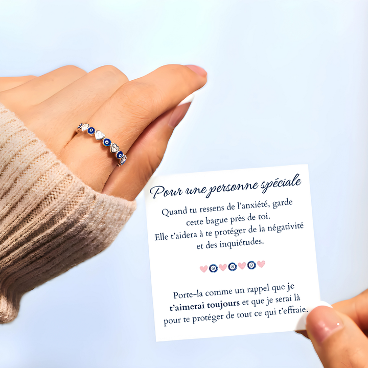 Bague Talisman – Œil Protecteur