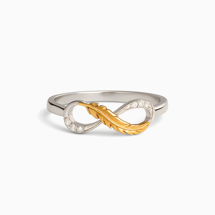 Bague Plume Éternelle - Meilleurs Amis