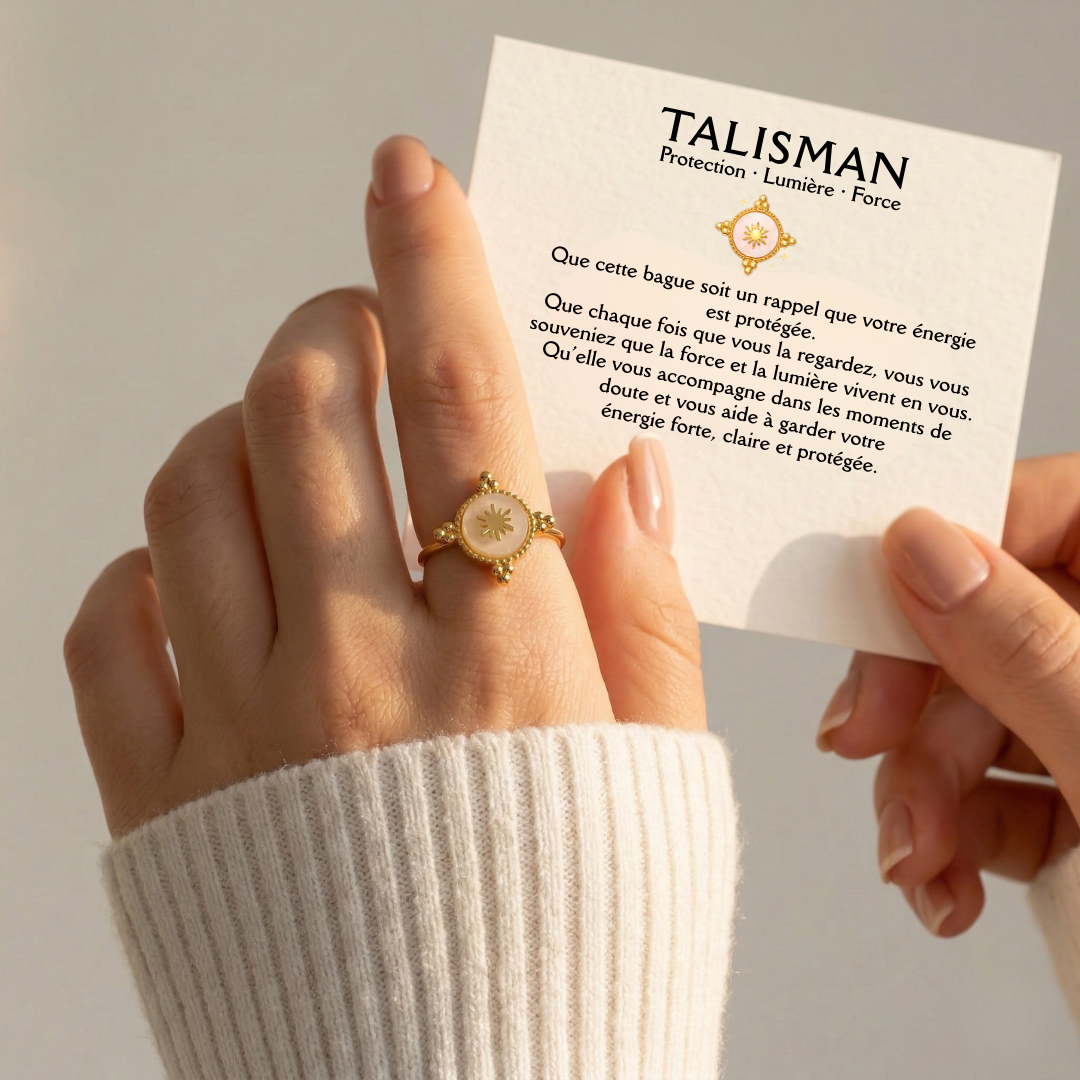 Bague Talisman de Protection