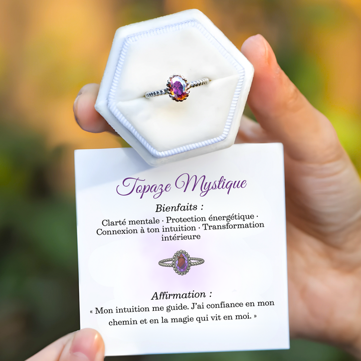 Bague Topaze Mystique
