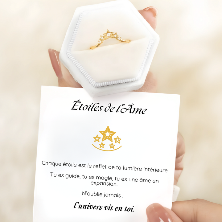 Bague Étoiles de l’Âme