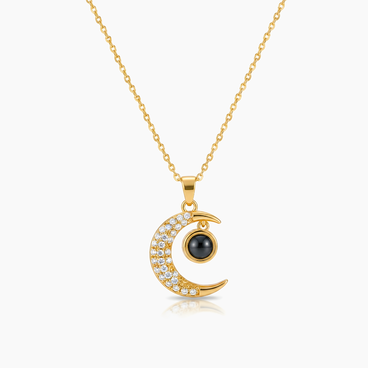 Collier Sous la Même Lune – Personnalisé