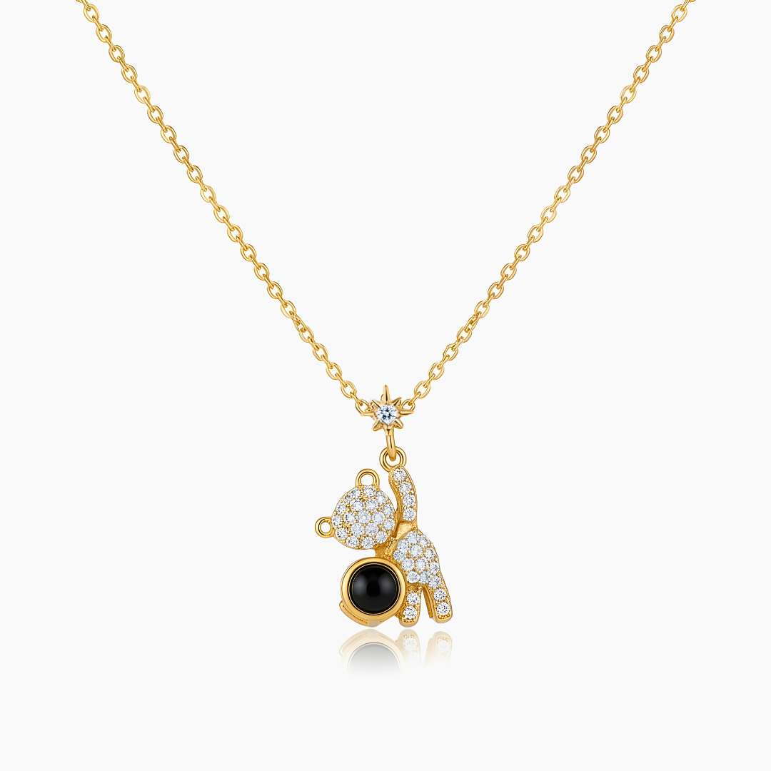 Collier Petit Ours Câlin – Personnalisé