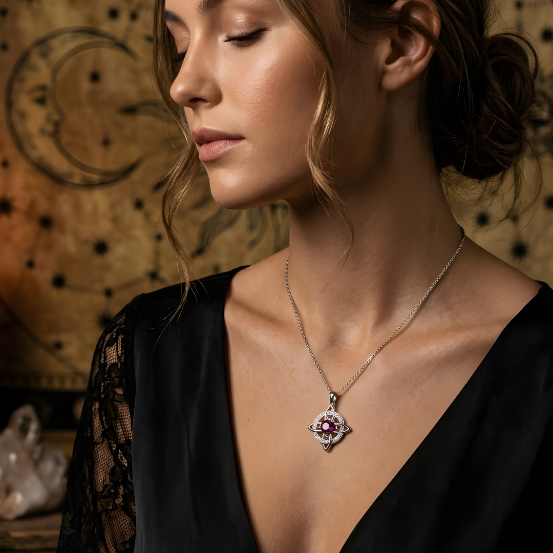 Collier Nœud de Sorcière Protecteur