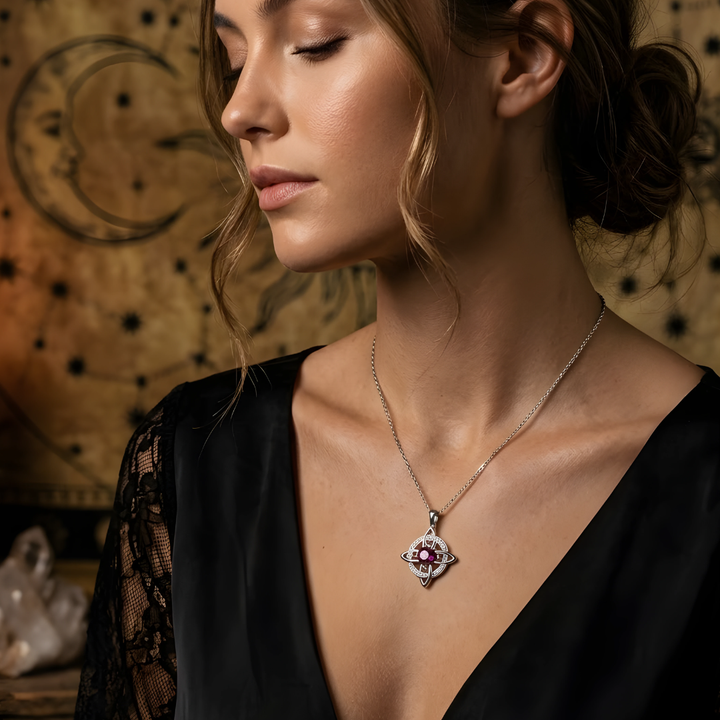 Collier Nœud de Sorcière Protecteur