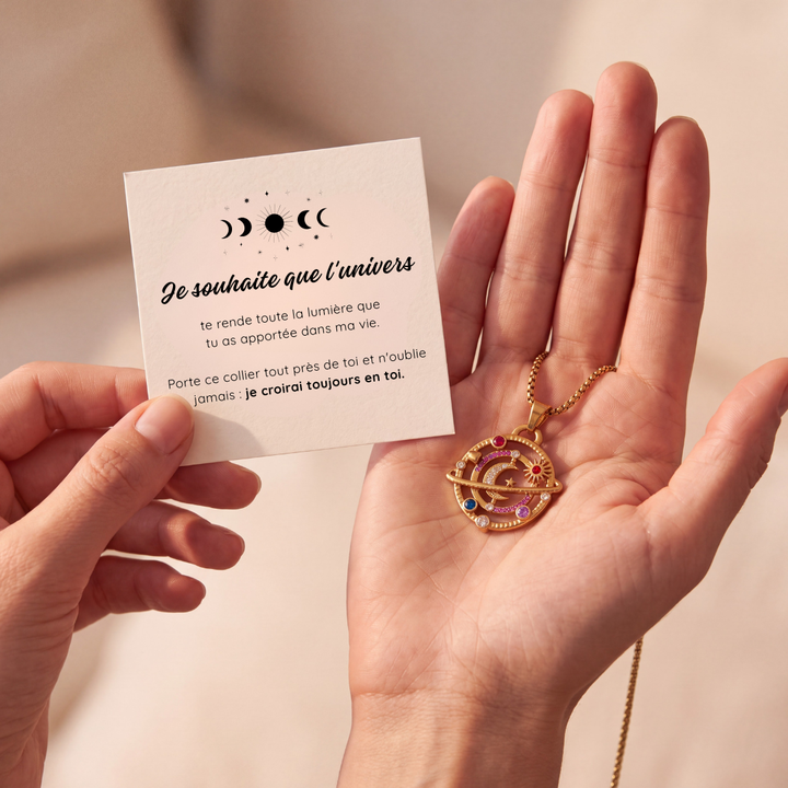 Collier L'Univers en Ta Faveur