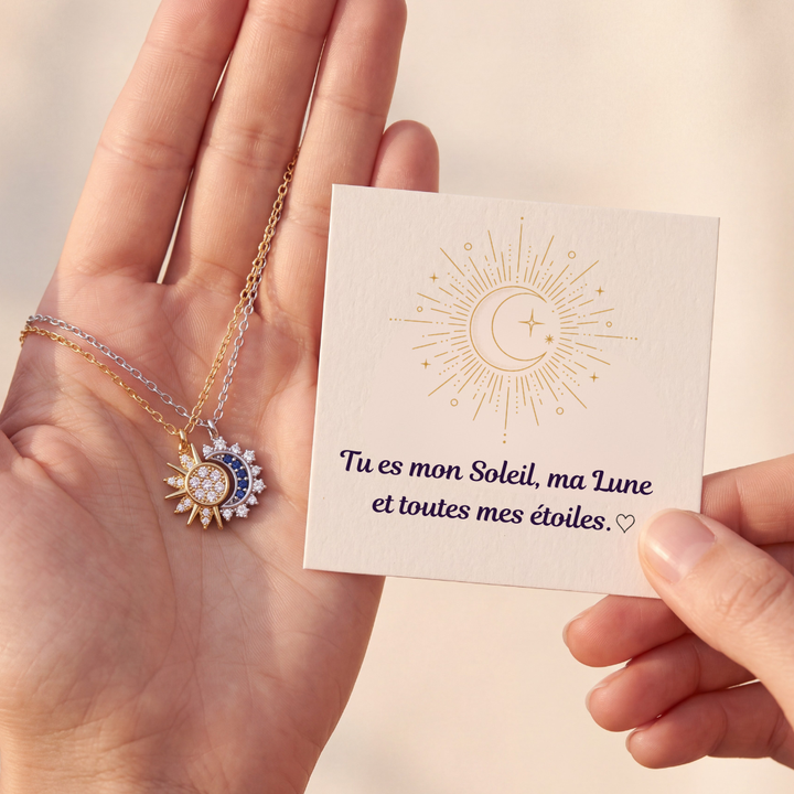 Colliers Soleil & Lune – Toi & Moi