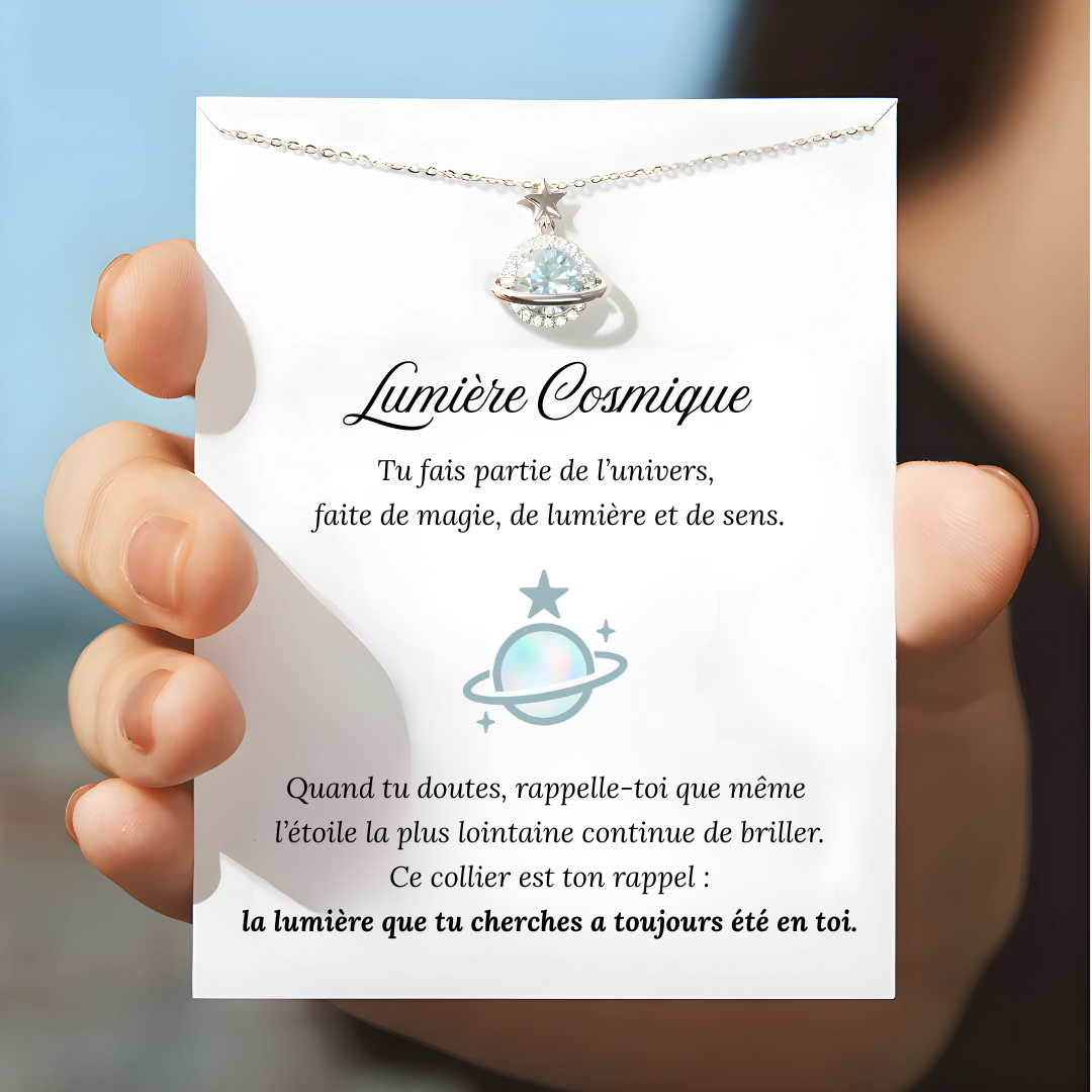 Collier Lumière Cosmique